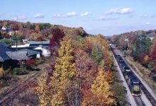 Clarks summit Train and Railroad Tracks